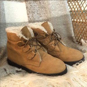 Sorel Leather Boots with Pure Wool lining